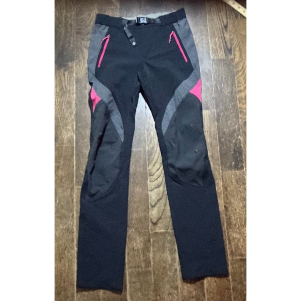 Columbia Pants Womens Small Black Omni-Shade Hiking Stretch Outdoor